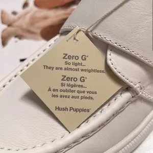 Hush Puppies Shoes Hush Puppies Shoes Mens Size 95 Zero G Gil White Leather 350 Poshmark